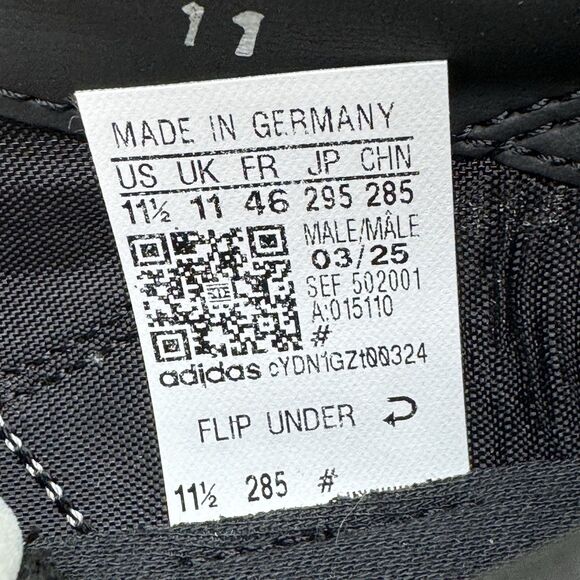 NEW Adidas COPA MUNDIAL Soccer Cleats Mens Sz 11.5 Made in Germany Black 015110 main image 10